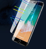 3Pcs Full Cover Glass on the For  iPhone X XS Max XR Tempered Glass For iPhone 7 8 6 6s Plus 5 5S SE 11 Pro Screen Protector