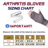 WorthWhile Compression Arthritis Gloves Wrist Support Cotton Joint Pain Relief Hand Brace Women Men