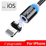 Udyr 1m, 2m Magnetic Cable Micro USB Type C Cable For iPhone Samsung Fast Charging Magnetic Charger USB Cables