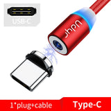 Udyr 1m, 2m Magnetic Cable Micro USB Type C Cable For iPhone Samsung Fast Charging Magnetic Charger USB Cables