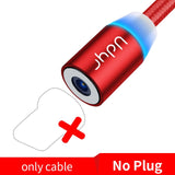 Udyr 1m, 2m Magnetic Cable Micro USB Type C Cable For iPhone Samsung Fast Charging Magnetic Charger USB Cables