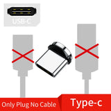 Udyr 1m, 2m Magnetic Cable Micro USB Type C Cable For iPhone Samsung Fast Charging Magnetic Charger USB Cables