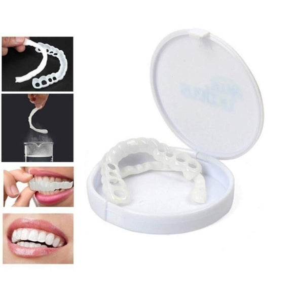 Instant Perfect Smile Upper & Lower Clip/Snap On Veneers for Perfect Teeth