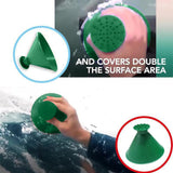 Window Glass Cleaning Tool Scraper Outdoor Funnel Windshield Magic Snow Remover Car Tool Cone Shaped Ice Scraper