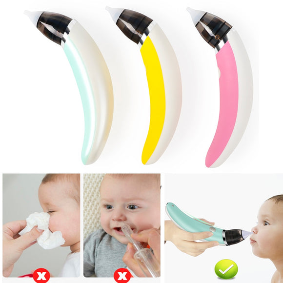 Baby Silent Nasal Aspirator Electric Safe Nose Cleaner Nose Baby Nasal Electric cleaner
