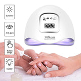 LED Nail Lamp 80W Nail Dryer Machine UV Lamp For Curing UV Gel Nail Polish With Motion sensing LCD Display